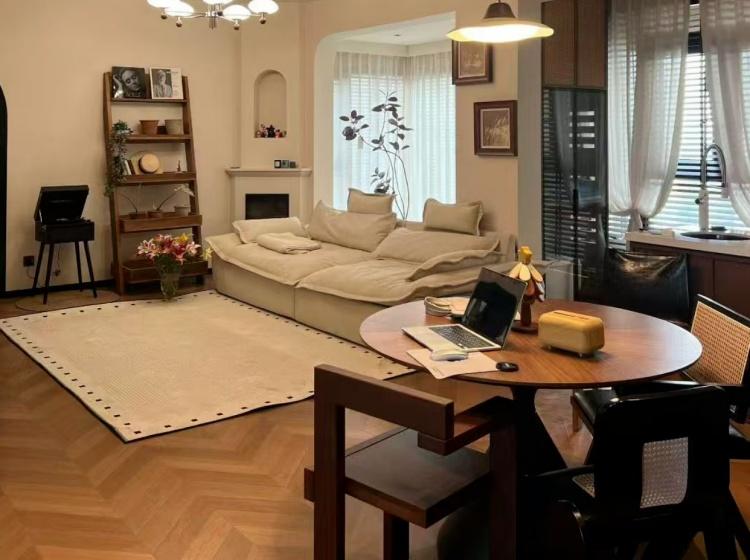 替大家試過了，中古風+能強安納西木紋磚絕美！