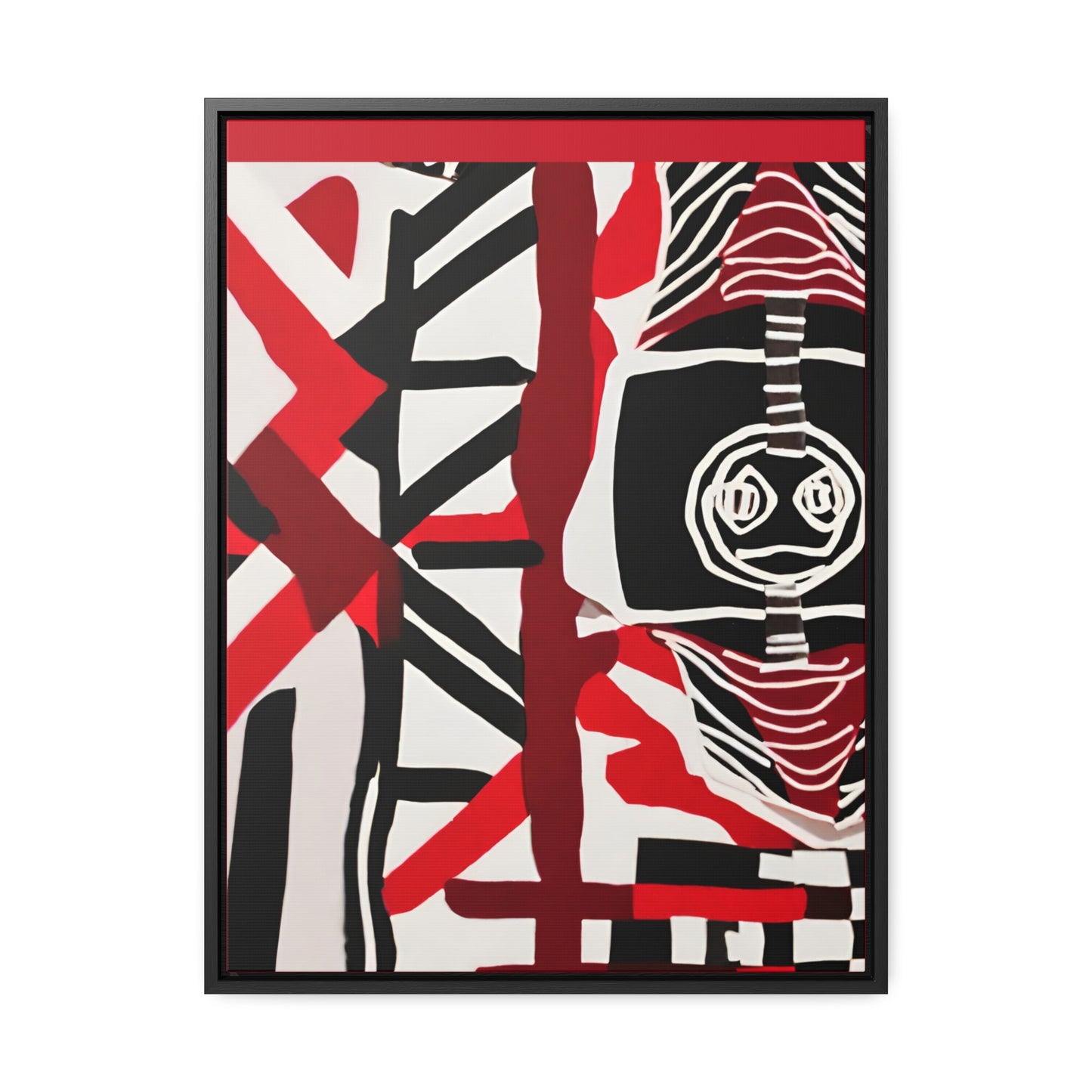 Kacela African Art Framed Canvas Wrap