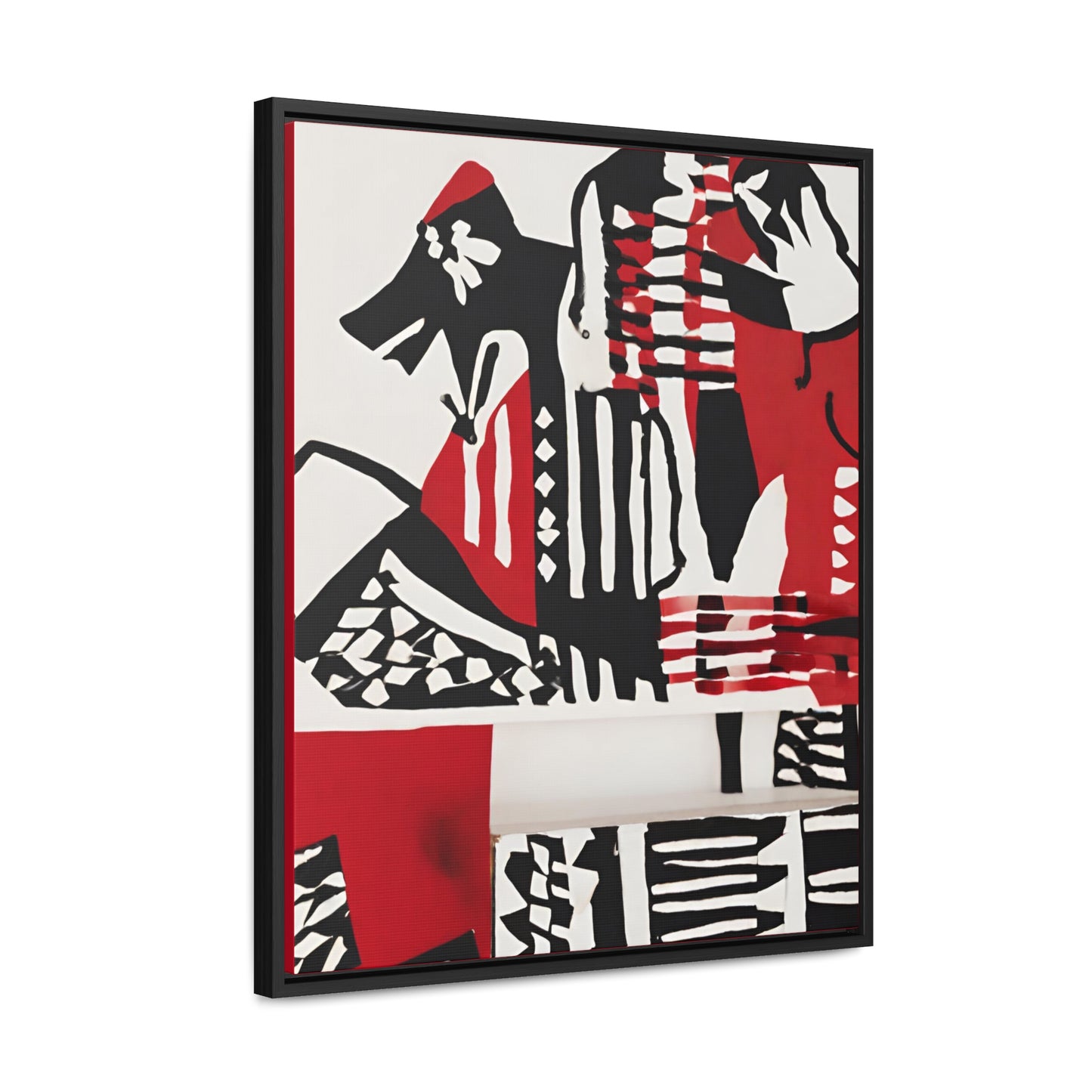 Ramla African Art Framed Canvas Wrap