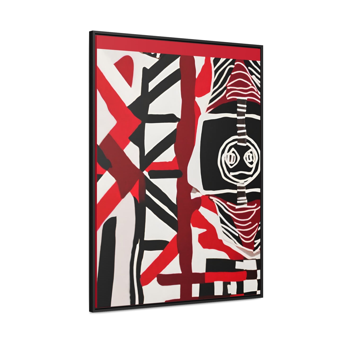 Kacela African Art Framed Canvas Wrap