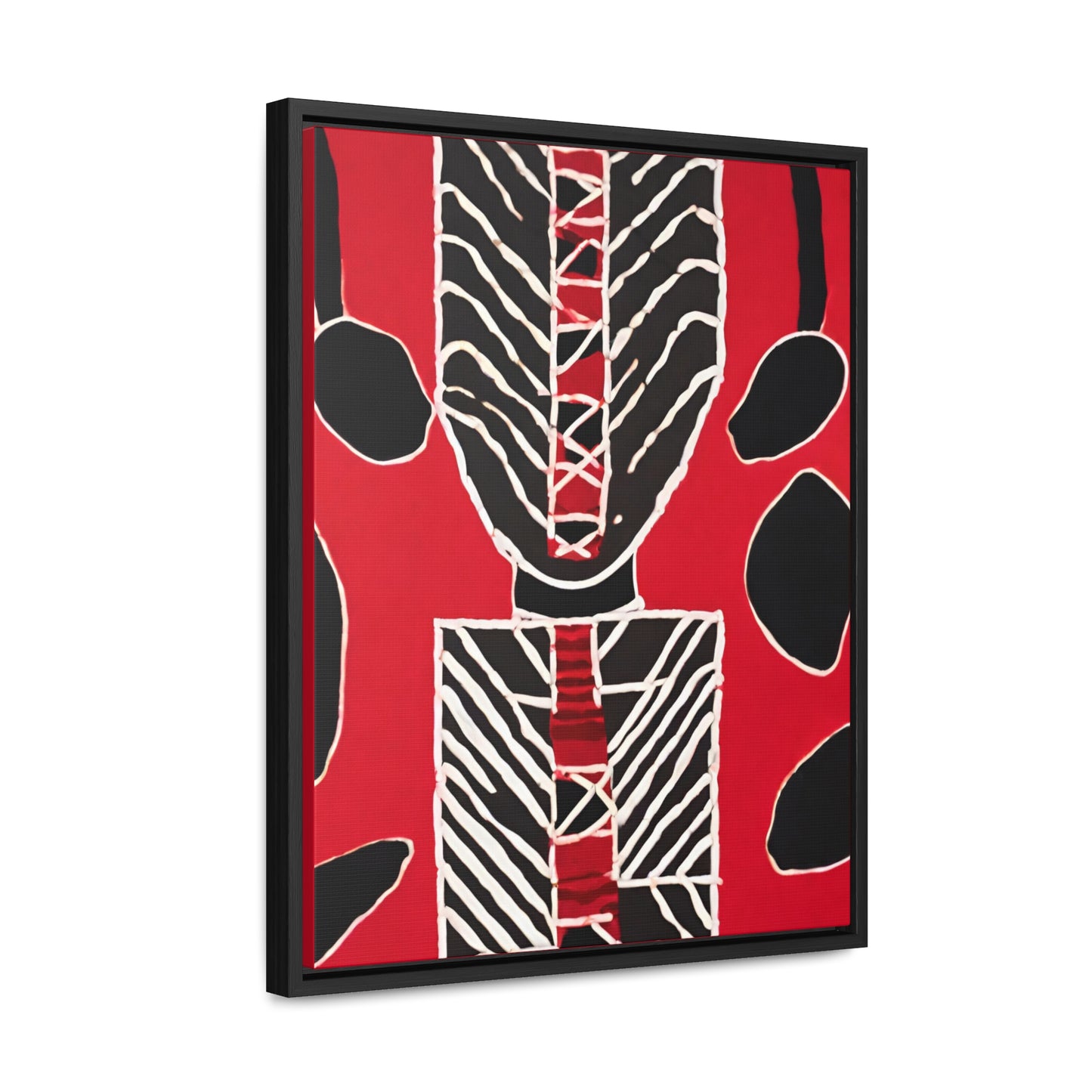 Azana African Art Framed Canvas Wrap