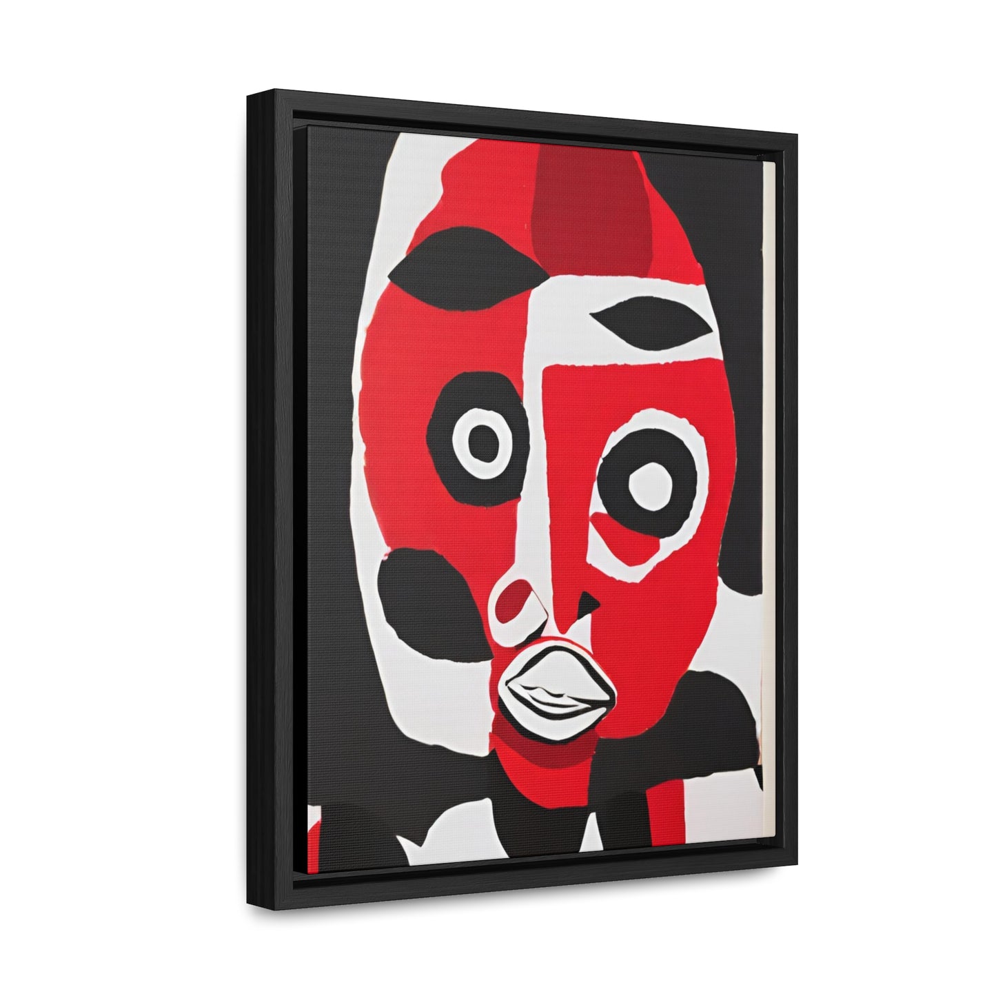 Babetta African Art Framed Canvas Wrap