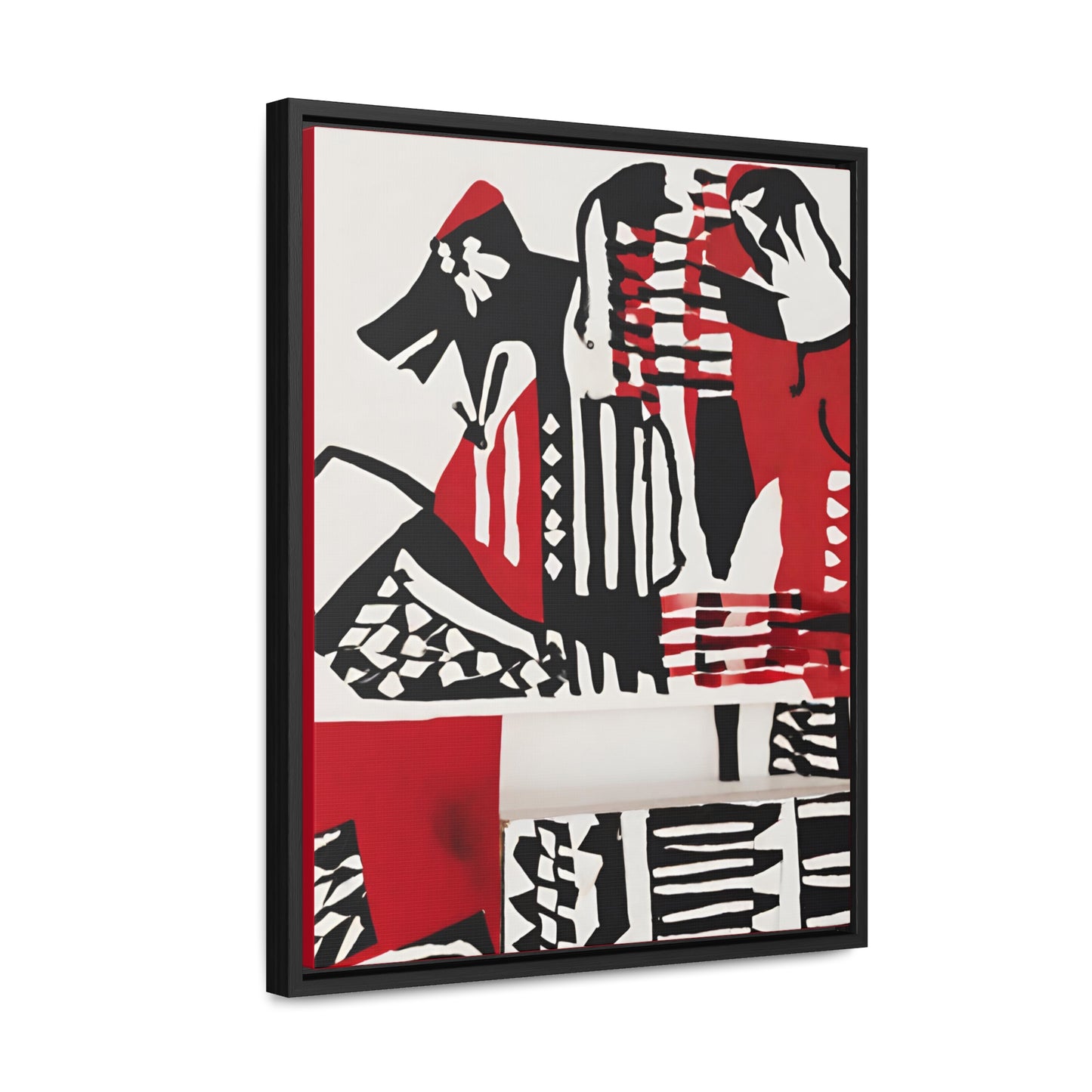 Ramla African Art Framed Canvas Wrap