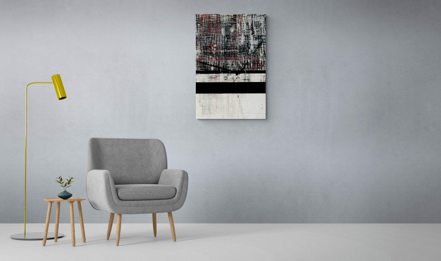 Man To The Right Canvas Print