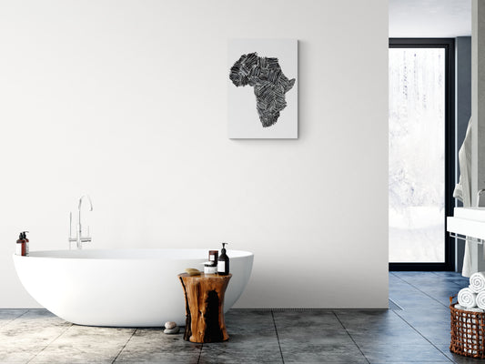 She's a Lady Africa Canvas Print