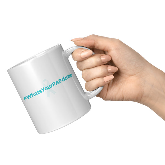 Cervical Cancer Awareness 110z Coffee Mugs