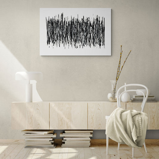 Soul In Between the Lines Canvas Print