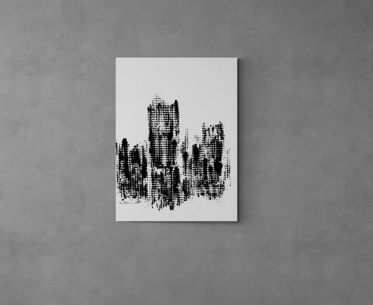 Shades in the City Canvas Print