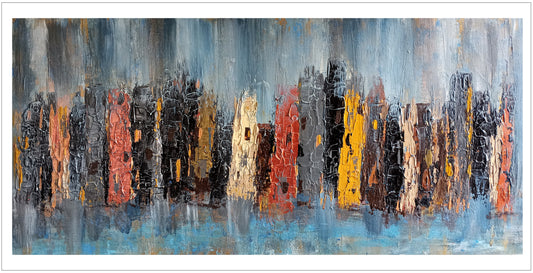 The City That Doesn't Have Lights 24"x48"