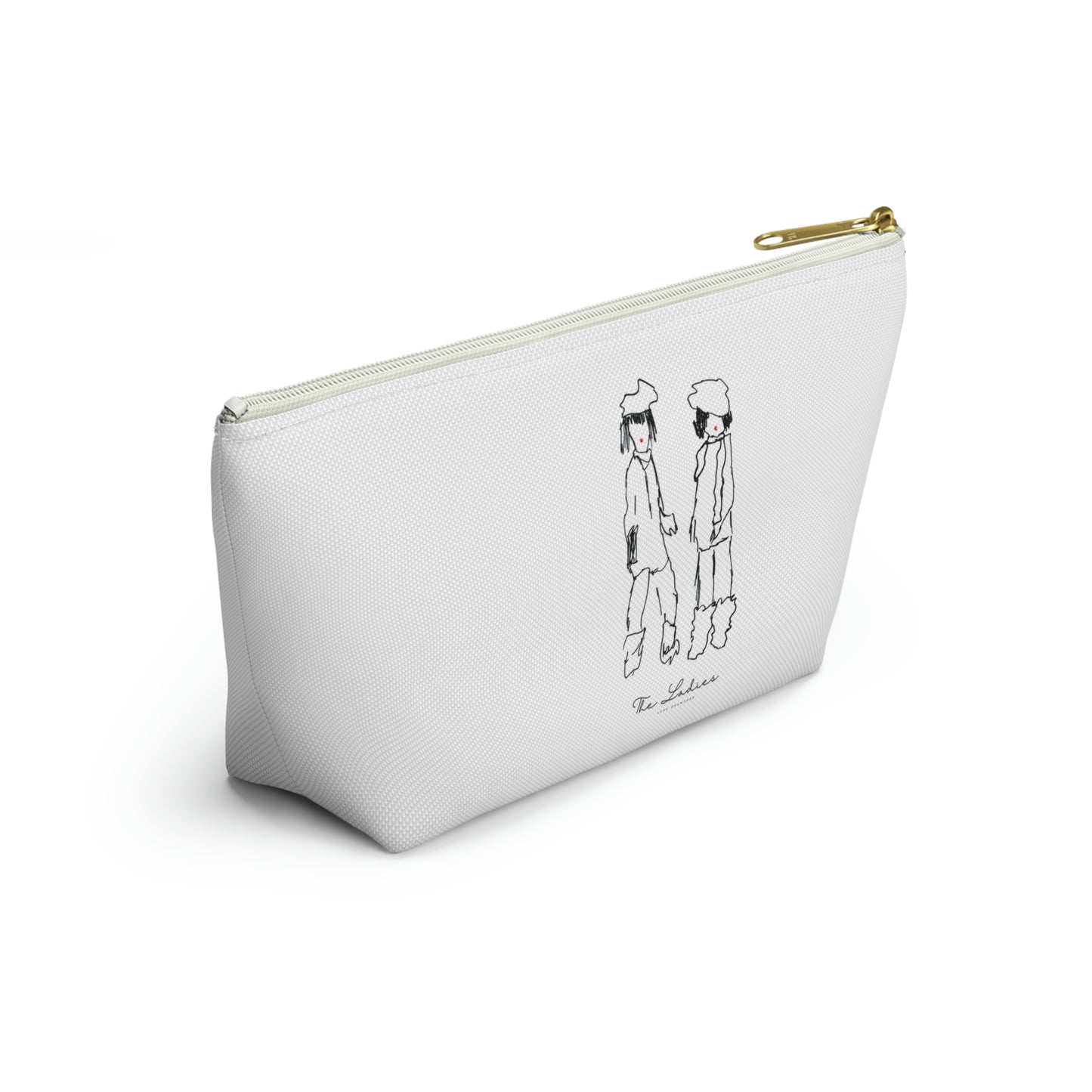 Liz and Bella Make-up Accessory Pouch w T-bottom